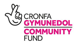 National Lottery logo Cronfa Gymunedol Community Fund